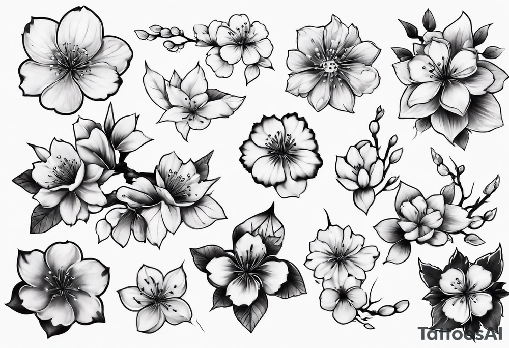 Sakura tattoo idea