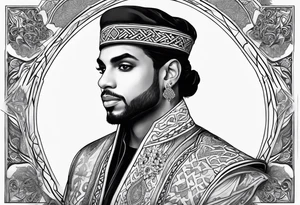 Prince Ali in arabic translation tattoo idea