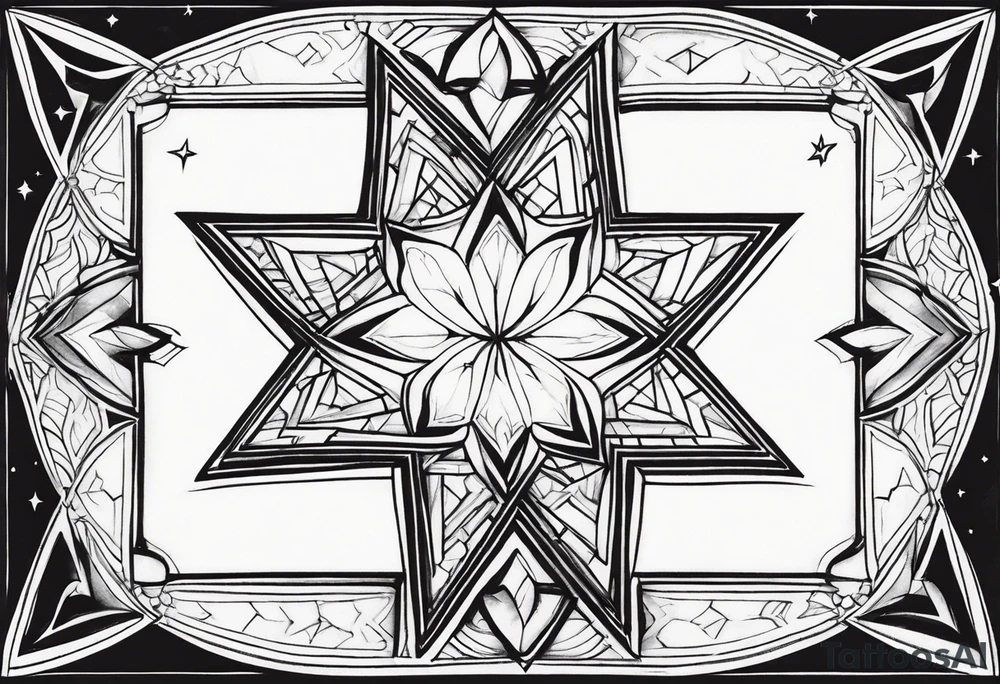 stars tattoo idea