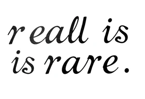 real is rare tattoo idea