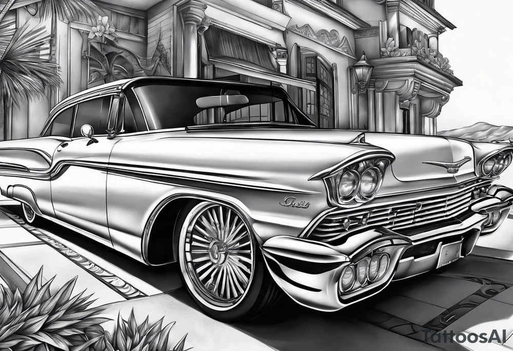 Lowrider tattoo idea