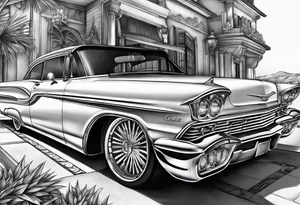 Lowrider tattoo idea