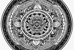 sanctum sanctorum marvel Minimal tattoo idea
