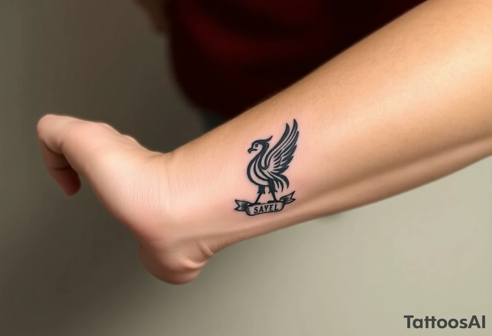 Liverpool FC with Grandad remembrance tattoo idea
