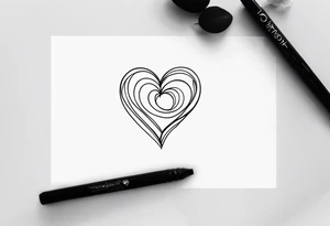 Love for the person tattoo idea