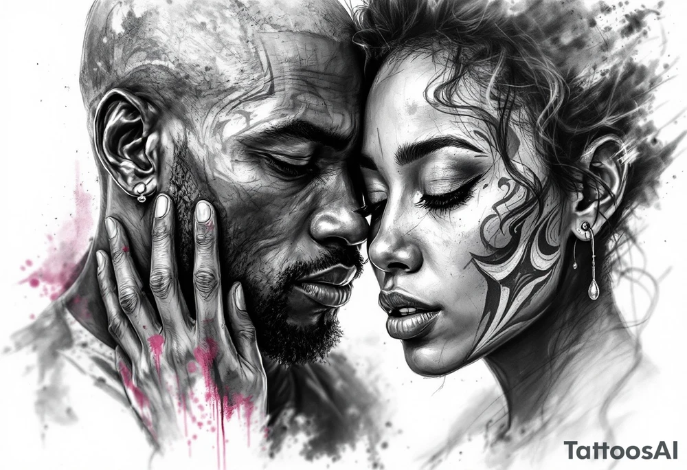 I’d like to have something that’s depicts the pain and suffering I’ve been through all them years as a Nigerian. Also I’d like to have something that’s depicts the love I have for my parents and siblings. Lastly something that’s going to strengthen my relationship with my girlfriend. tattoo idea