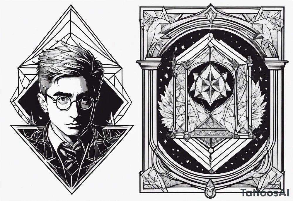 Harry Potter themed tattoo idea