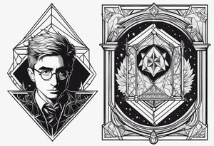 Harry Potter themed tattoo idea