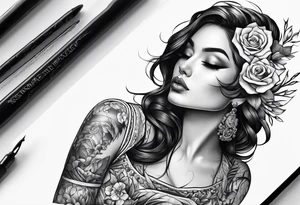 Femida tattoo idea
