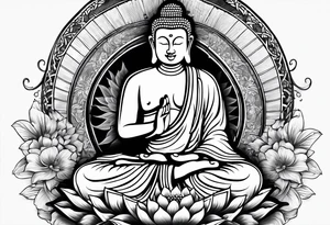 buddah tattoo idea