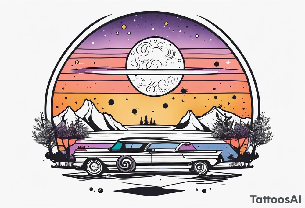 the twilight zone. vintage. cute tattoo idea