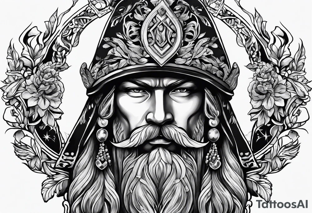 tattoo of the Cossacks tattoo idea