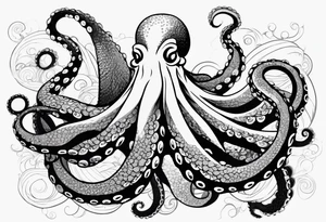 ukiyoe, octopus tattoo idea
