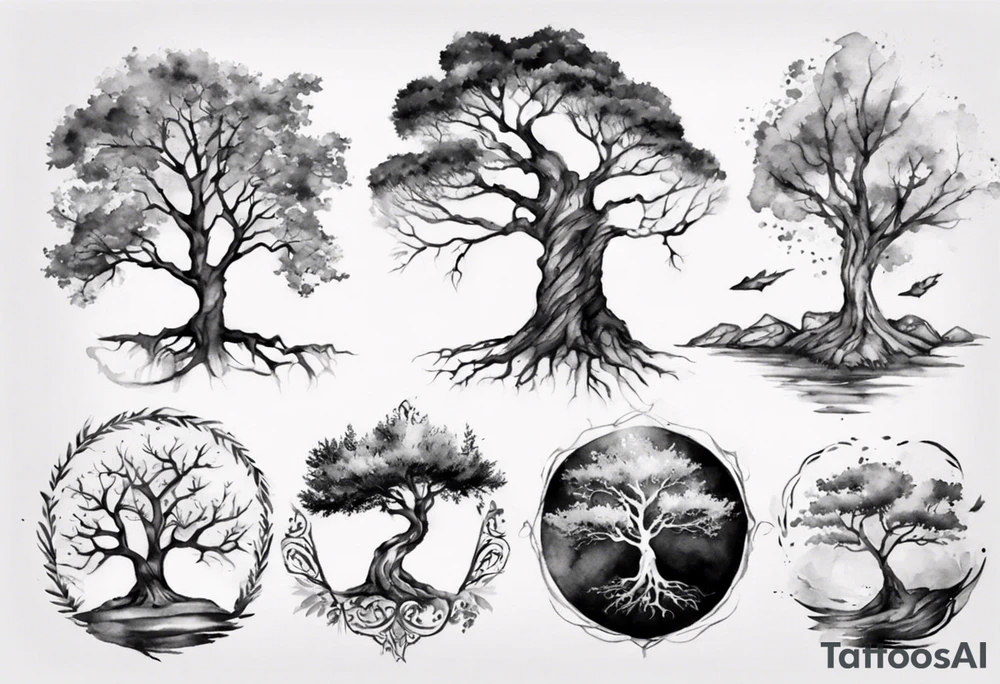 Tree tattoo idea