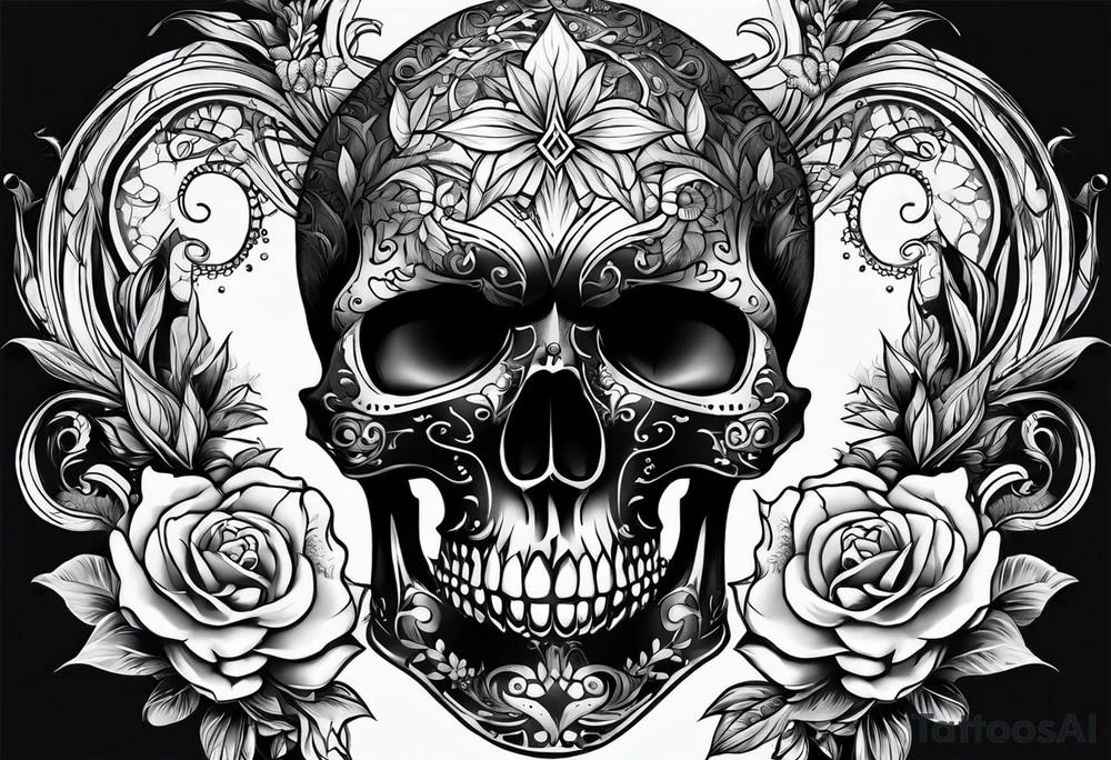 Skull tatoo tattoo idea
