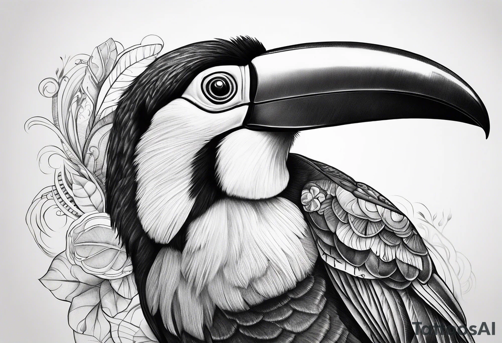 Toucan tattoo idea
