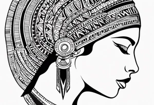 Cleopatra knowledge tattoo idea