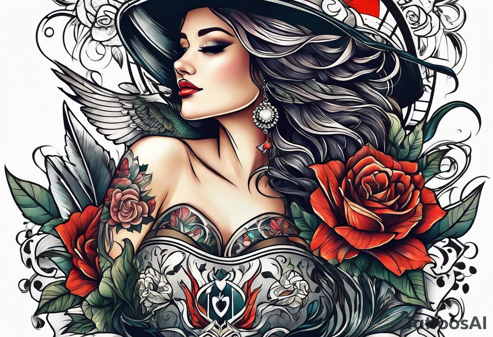 Country music tattoo idea