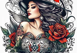 Country music tattoo idea