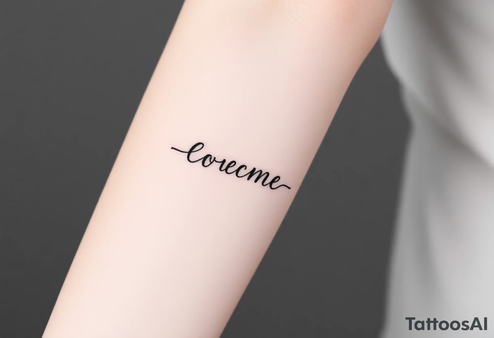 Overcome tattoo idea