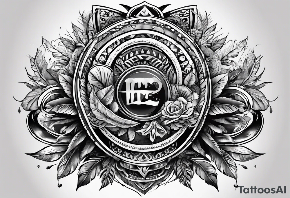 Um urubu em cima da taça da libertadores tattoo idea