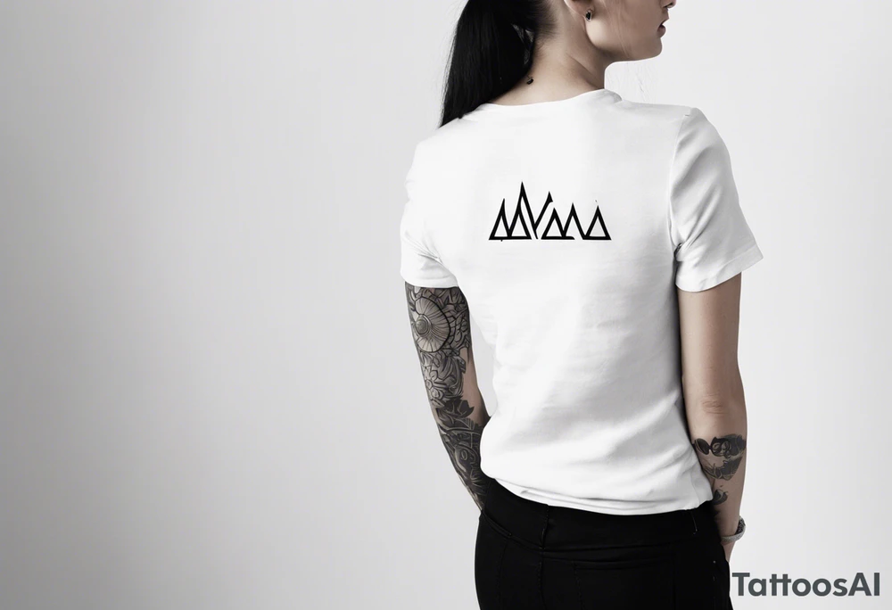 A tattoo with the phrase: Давай, мала, палай. It must contain the phrase tattoo idea