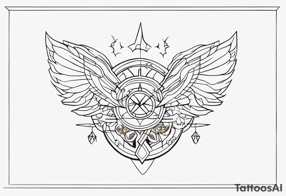 coup de grace tattoo idea