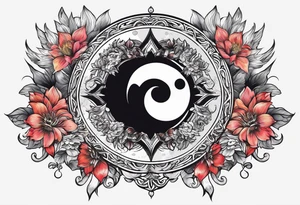 欲望 and the sun -
Simple design tattoo idea
