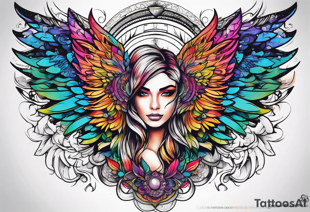 Wings tattoo idea