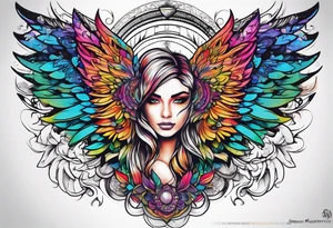 Wings tattoo idea