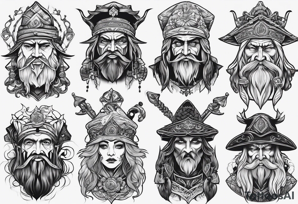 Baba yaga tattoo idea