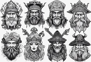 Baba yaga tattoo idea