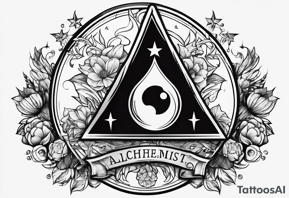 ALCHEMIST EMBLEM tattoo idea