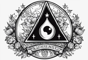 ALCHEMIST EMBLEM tattoo idea