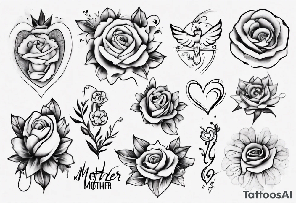 Love for my mother tattoo idea