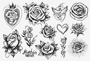 Love for my mother tattoo idea