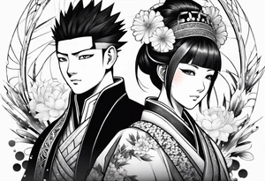 Hinata and hanabi tattoo idea