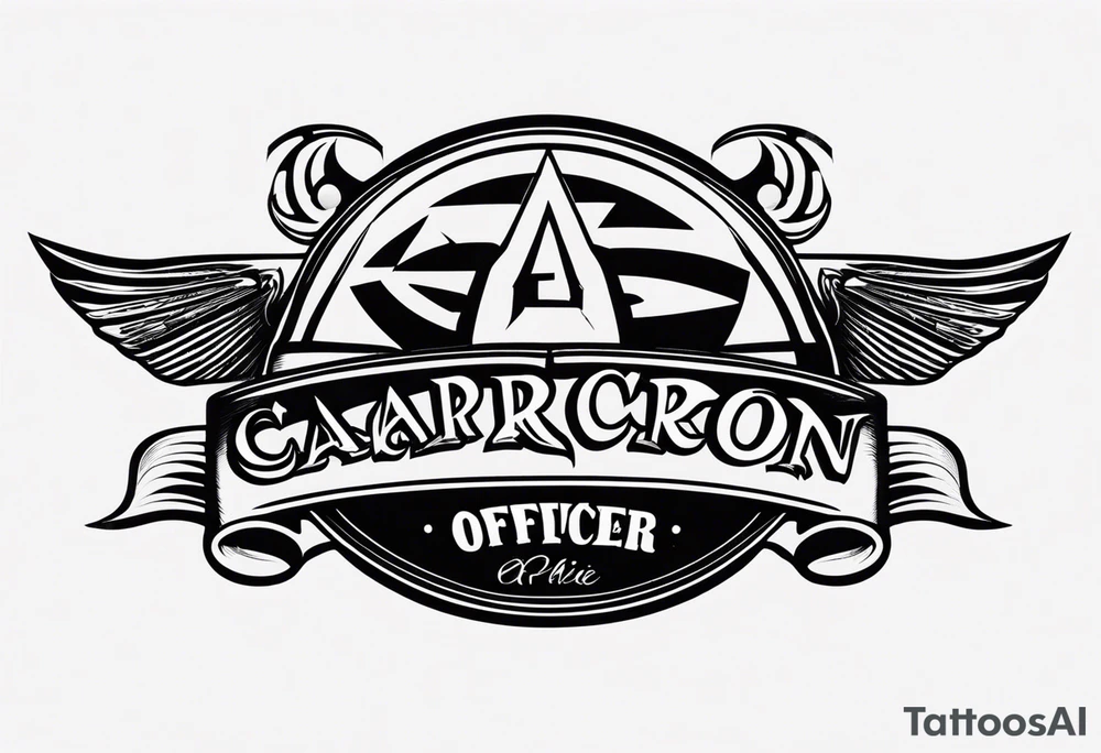 capricorn sunglasses Officer tattoo idea
