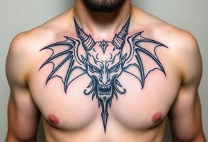 demon tattoo idea