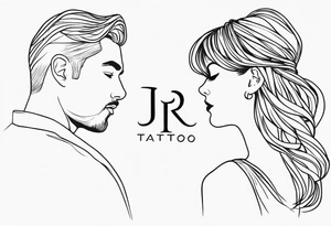 J and R tattoo idea