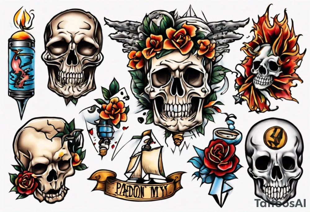 Pardon my take tattoo idea