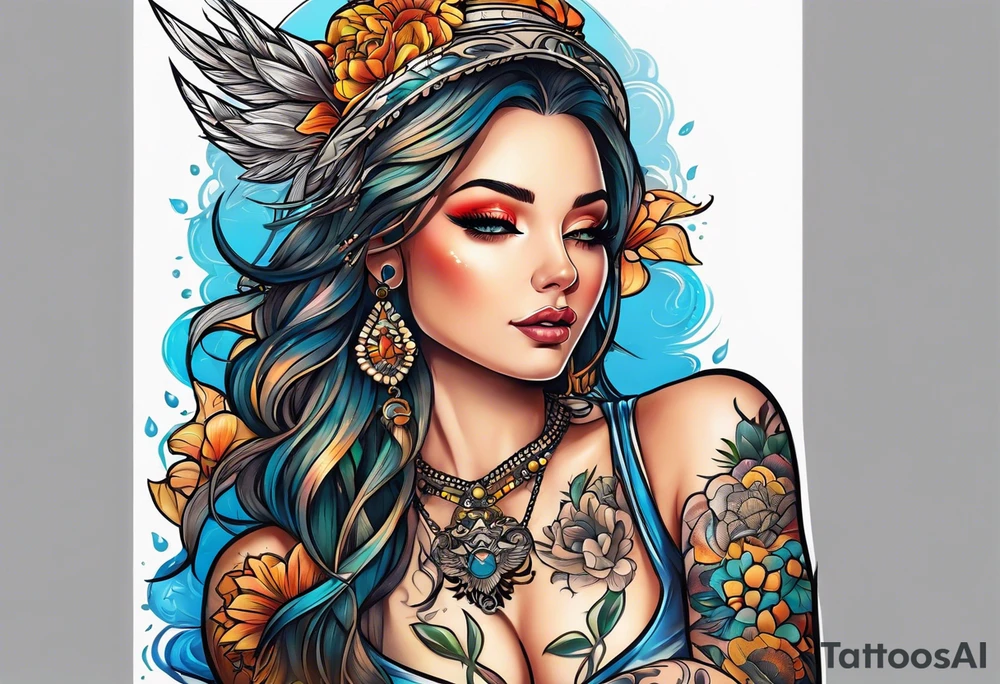 Sunshine tattoo idea