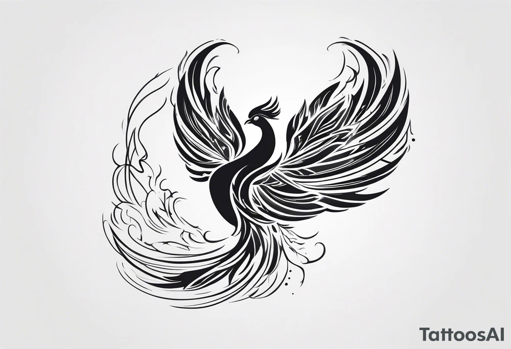 phoenix tattoo idea