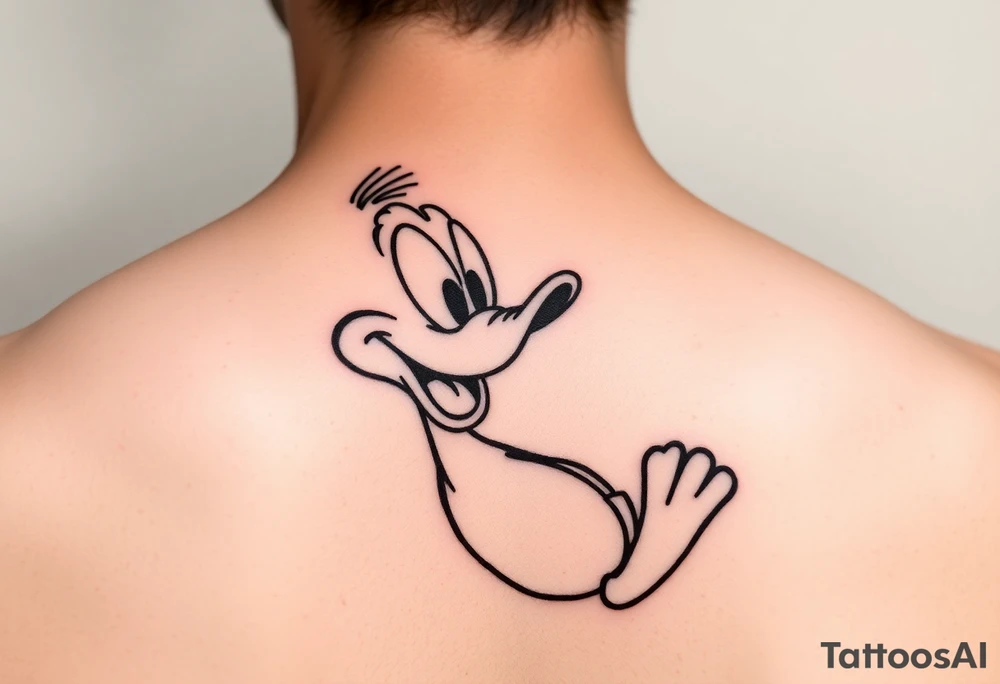 Daffy duck tattoo idea