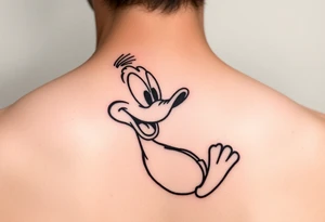 Daffy duck tattoo idea