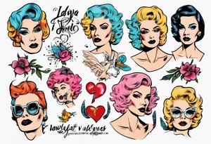 Script font 
Layla Jones tattoo idea
