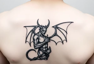 Devil protecting lillith tattoo idea