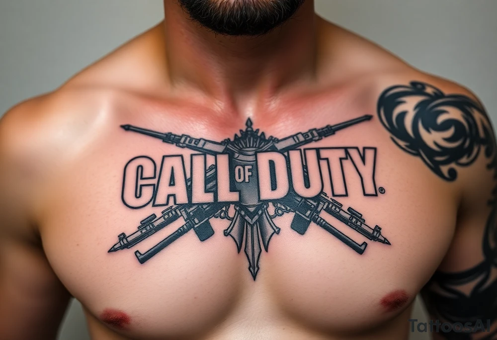 call of duty tattoo idea