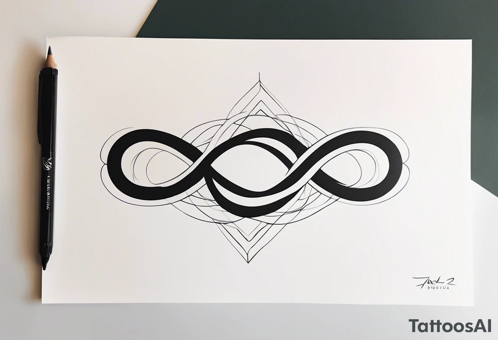 Proverbs 10:22 intertwined with infinity symbol tattoo idea Proverbs 10:22 intertwined with infinity symbol tattoo idea