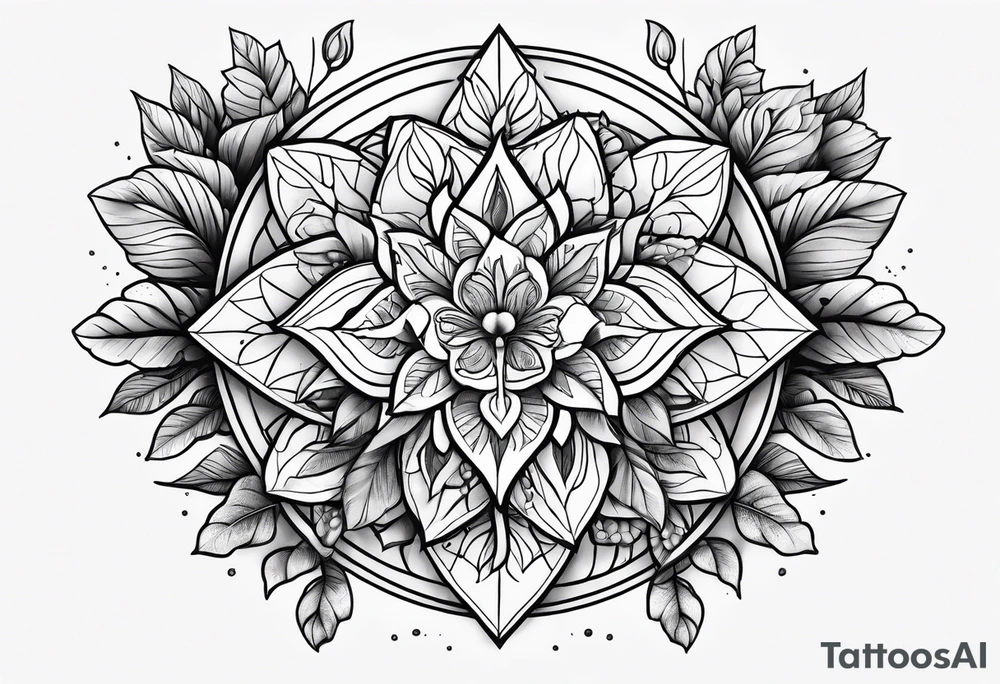 Medical, doctor, science, nature tattoo idea